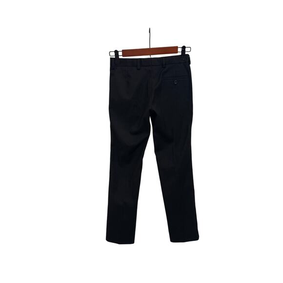 Class Club Stretch Black Adjustable Waist Flat Front Dress Pants Size Youth 10 - Picture 2 of 3